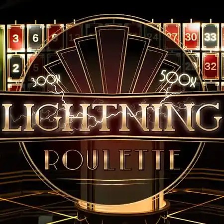 Lightning Roulette logo by Evolution at Shuffle